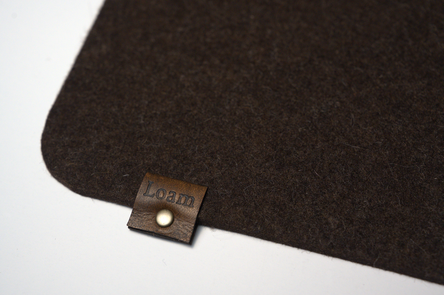 100% Wool Felted Playmat - Walnut