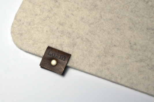 100% Wool Felted Playmat - Oatmeal